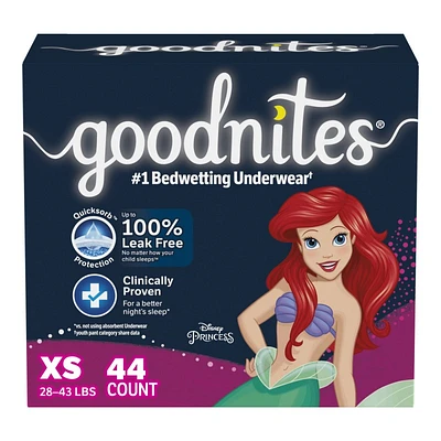 GoodNites Youth Overnight Underwear - Disney Princess