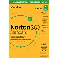 Norton 360 Standard - 1 Device/1 Year - 21400080