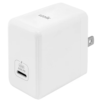Logiix Power Plus 65W Power Delivery Charger - White - LGX-13112