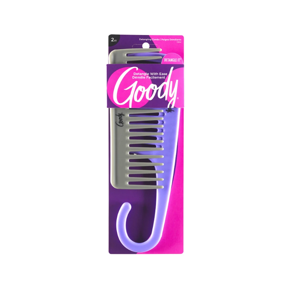 Goody Classic Go Wide Tooth Comb Set - Assorted - 11914 - 2s