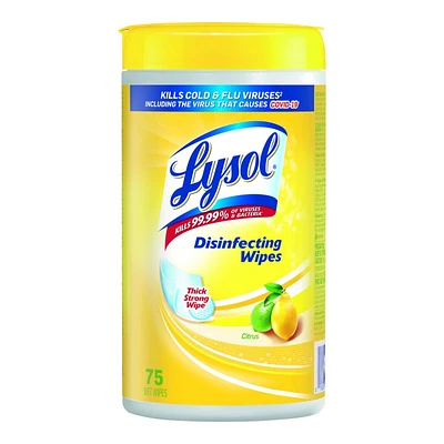 Lysol Disinfecting Wipes - Citrus