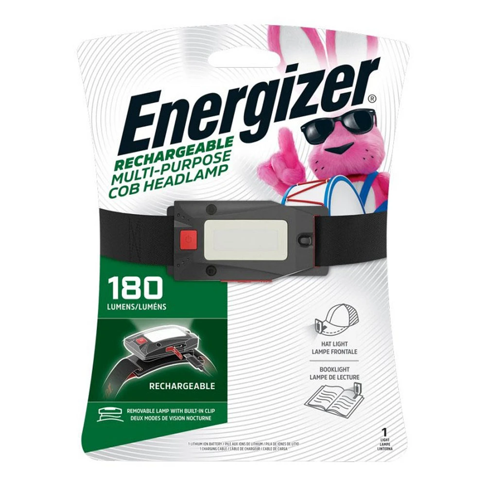 Energizer Rechargeable Multipurpose COB Headlamp - ENHDGRLP