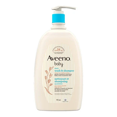 Aveeno Baby Wash and Shampoo - 975ml