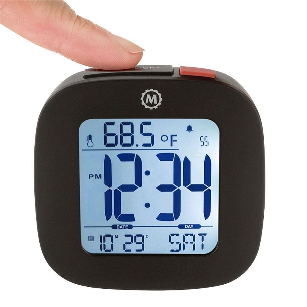 Marathon Compact Alarm Clock