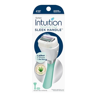 Schick Intuition Sleek Handle Razor - Sensitive Care - 1's