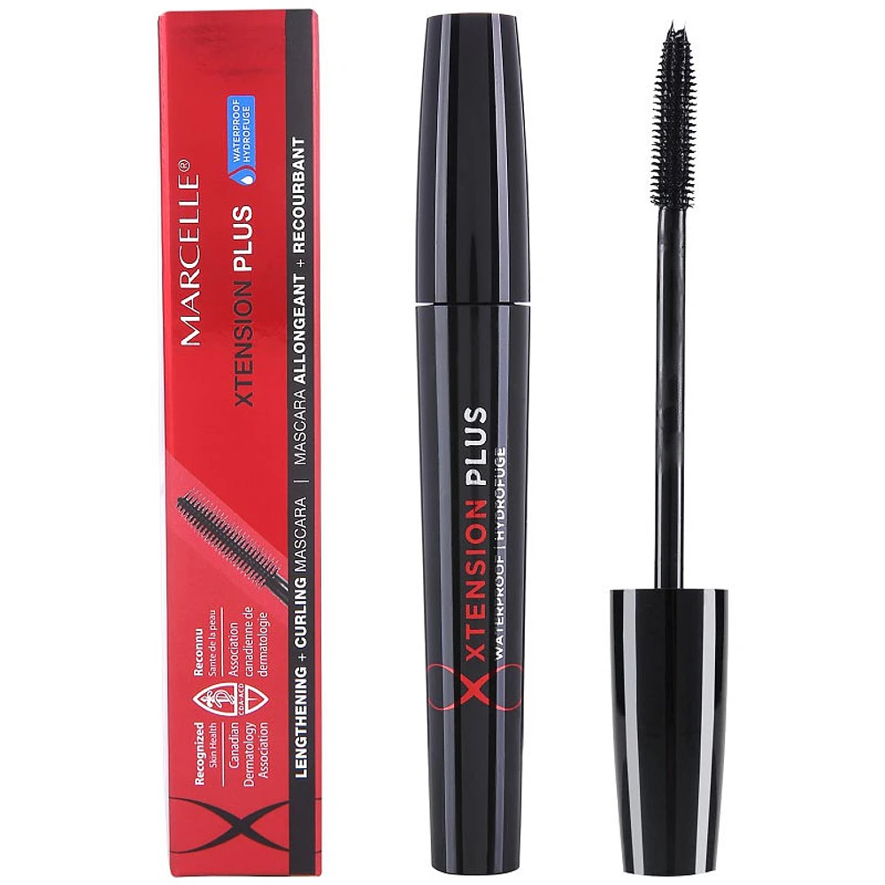 Marcelle Xtension Plus Waterproof Mascara - Black