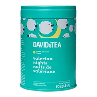 DAVIDsTEA Herbal Infusion Tisane - Valerian Nights - 50g