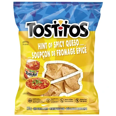 Tostitos Hint of Spicy Queso Chips - 275g
