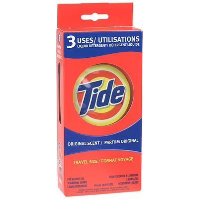 Tide 3 Uses Liquid Laundry Detergent - 144ml