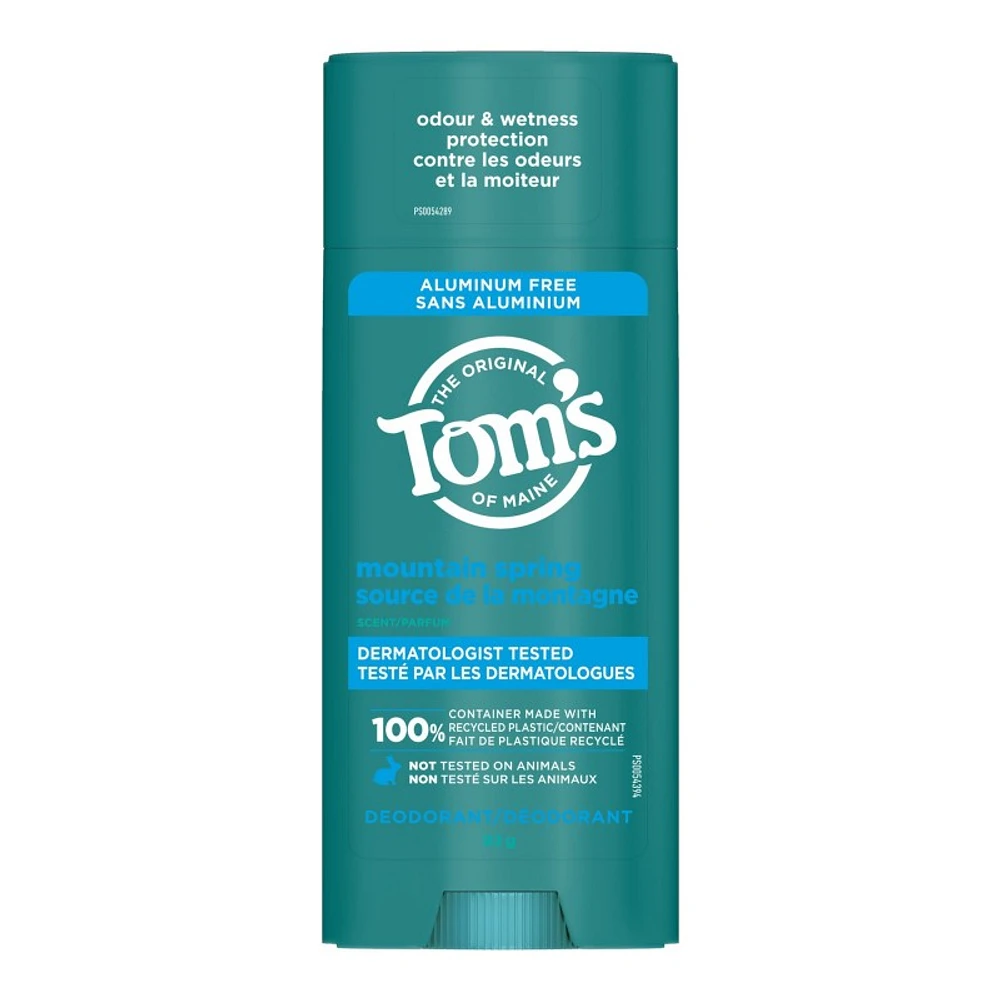 Tom's of Maine Deodorant - Mountain Spring - 92g