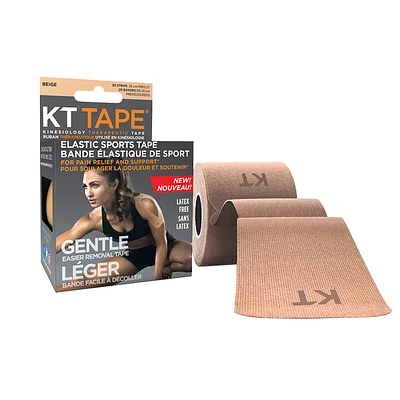 KT Tape Elastic Sports Tape - Gentle - 20s