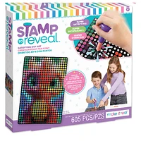 Make It Real Stamp To Reveal Satisfying Dot Art - 605 pieces - 11.4 x 2 x 10.6 Inches