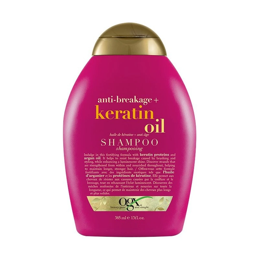 OGX anti-breakage+ Keratin Oil Shampoo - 385ml