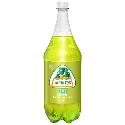 Jarritos Soda with Natural Flavours - Lime - 1.5L