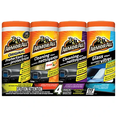 Armor All Wipes - 4Pack