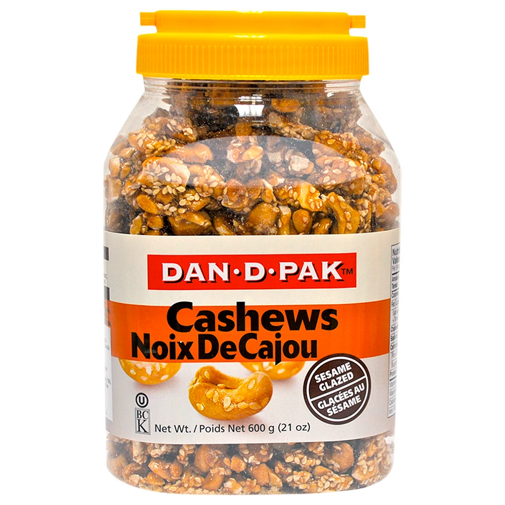 Dan-D-Pak Cashews - Sesame Glazed - 600g