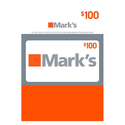 Mark's Gift Card - $100