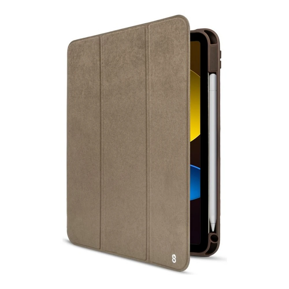 LOGiiX Cabrio+ Special Edition Flip Cover for 10.9-Inch iPad 10th Gen (2022) - Taupe