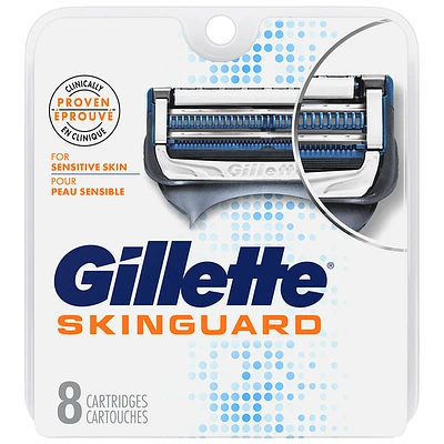 Gillette Skinguard Razor Blades for Sensitive Skin - 8s