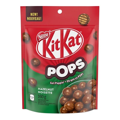 NESTLE KitKat POPS - Chocolaty Hazelnut Snacks - 160g