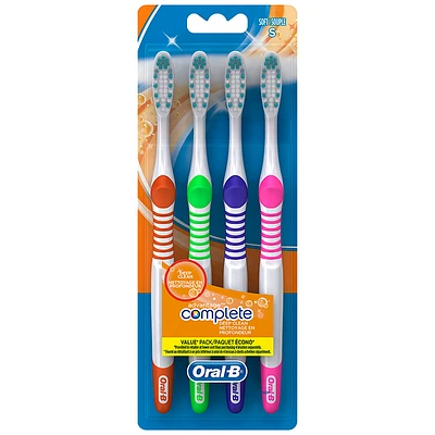 Oral-B Advantage Complete Toothbrush - Soft - 4s