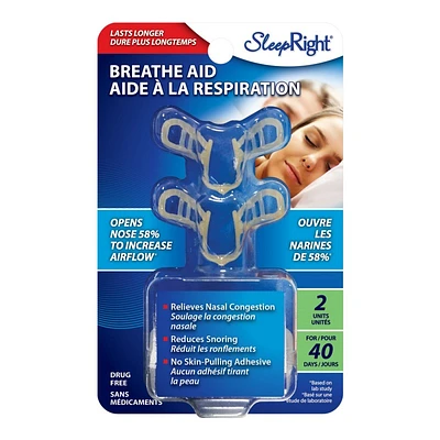 SleepRight Nasal Breathe Aid - 2's