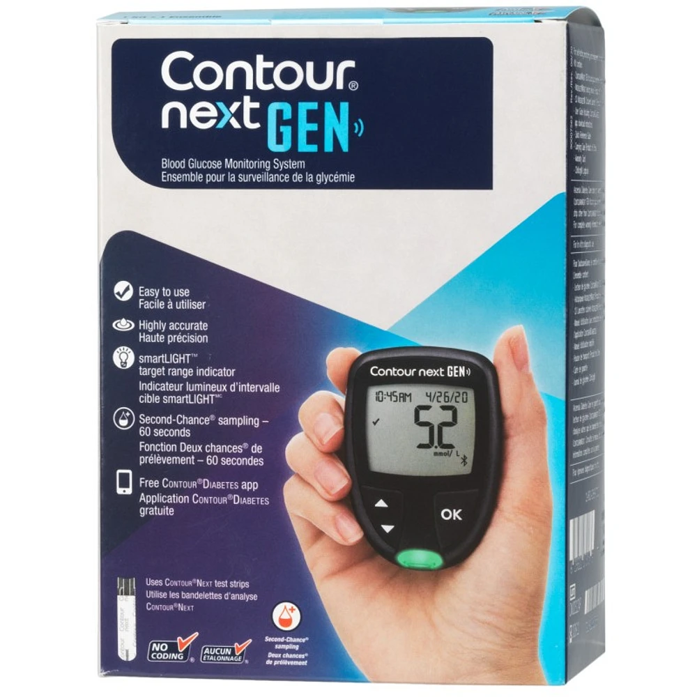 Ascensia Contour Next Gen Glucose Blood Monitoring System