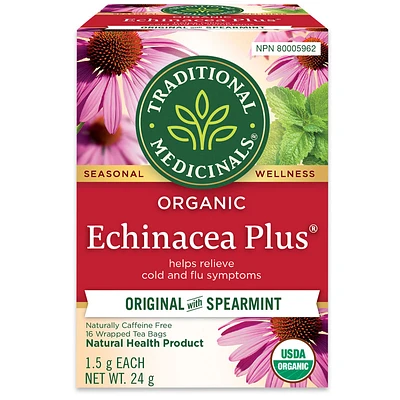 Traditional Medicinals Organic Tea - Echinacea Plus - 16's