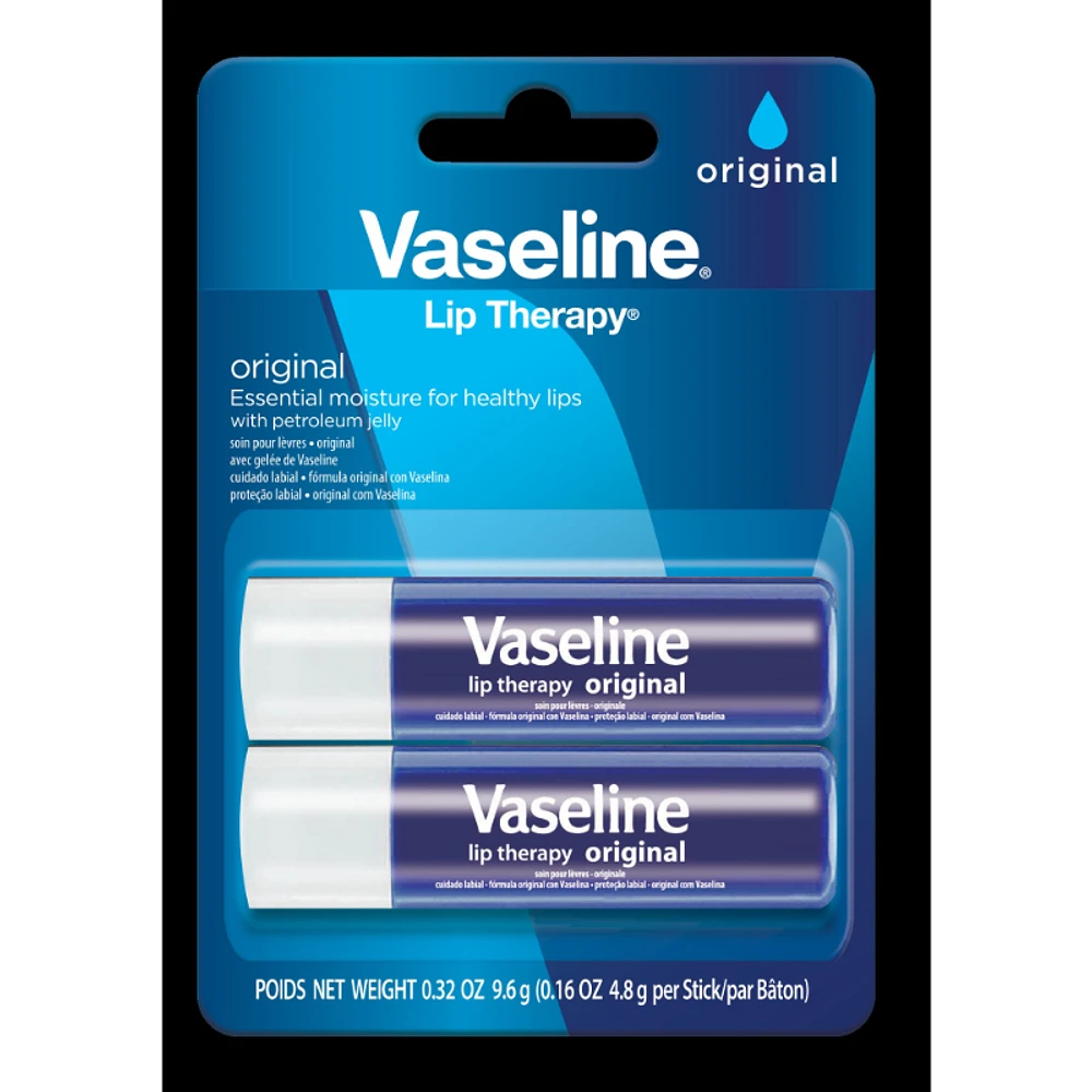 Vaseline Lip Therapy - Original - 2 x 4.8g