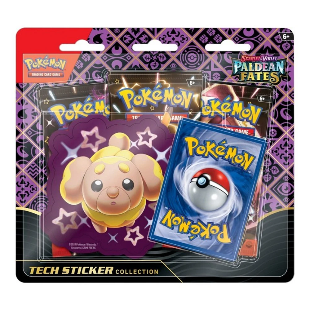 Pokemon TCG: Scarlet & Violet-Paldean Fates Tech Sticker Collection