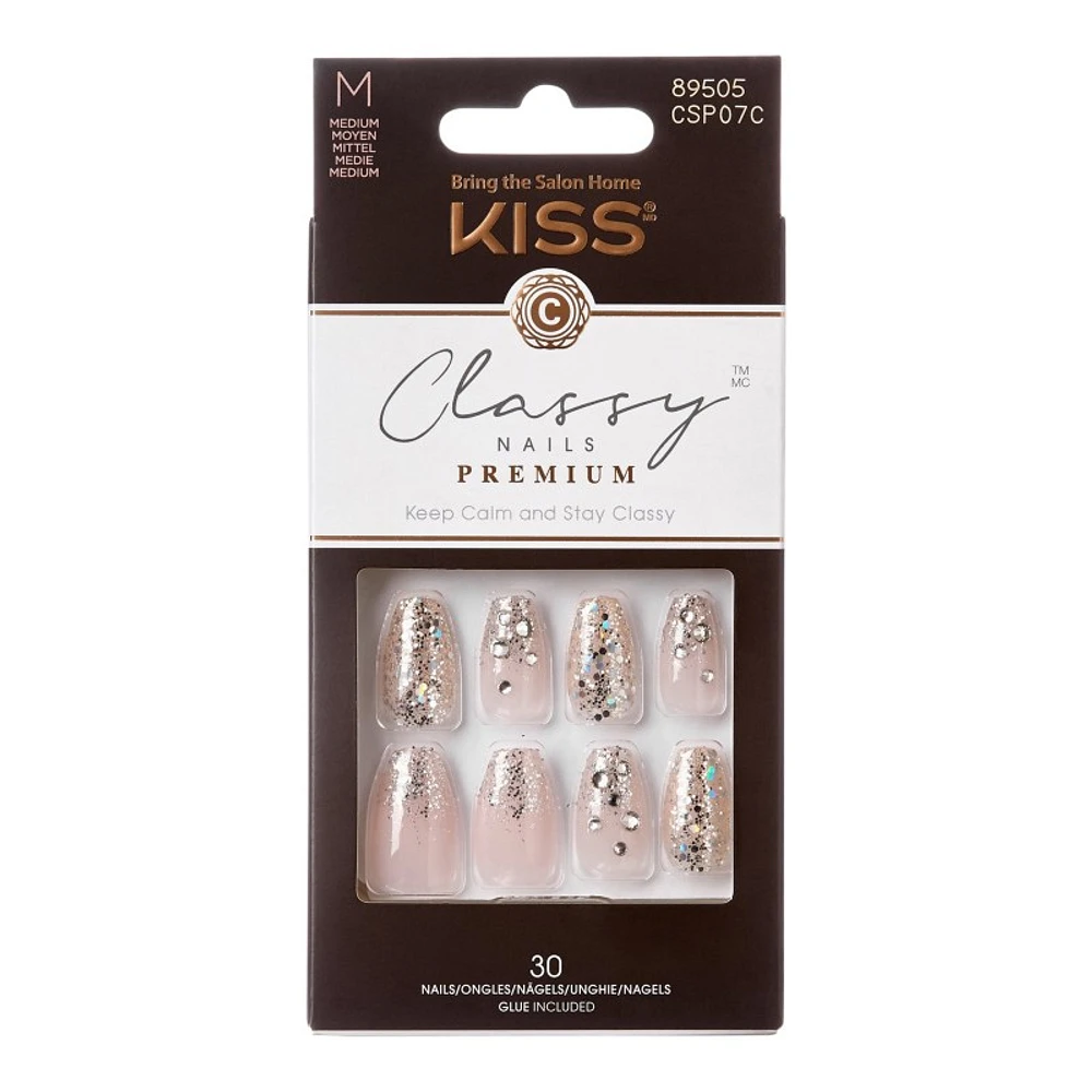 KISS Classy Premium False Nails Kit - My Muse