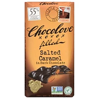 Chocolove Filled Salted Caramel in Dark Chocolate - 90g