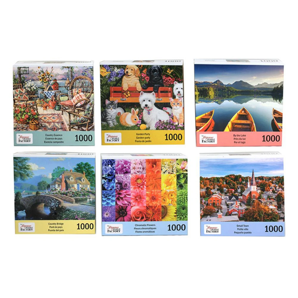 Adult Puzzle - Assorted - 1000 pieces