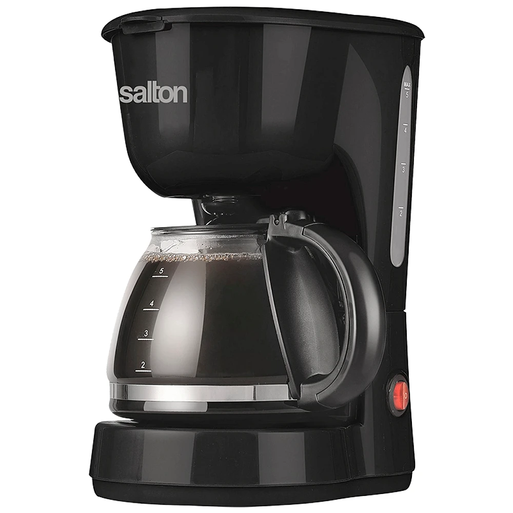 Salton 5-cup Coffee Maker - Black - FC1775B