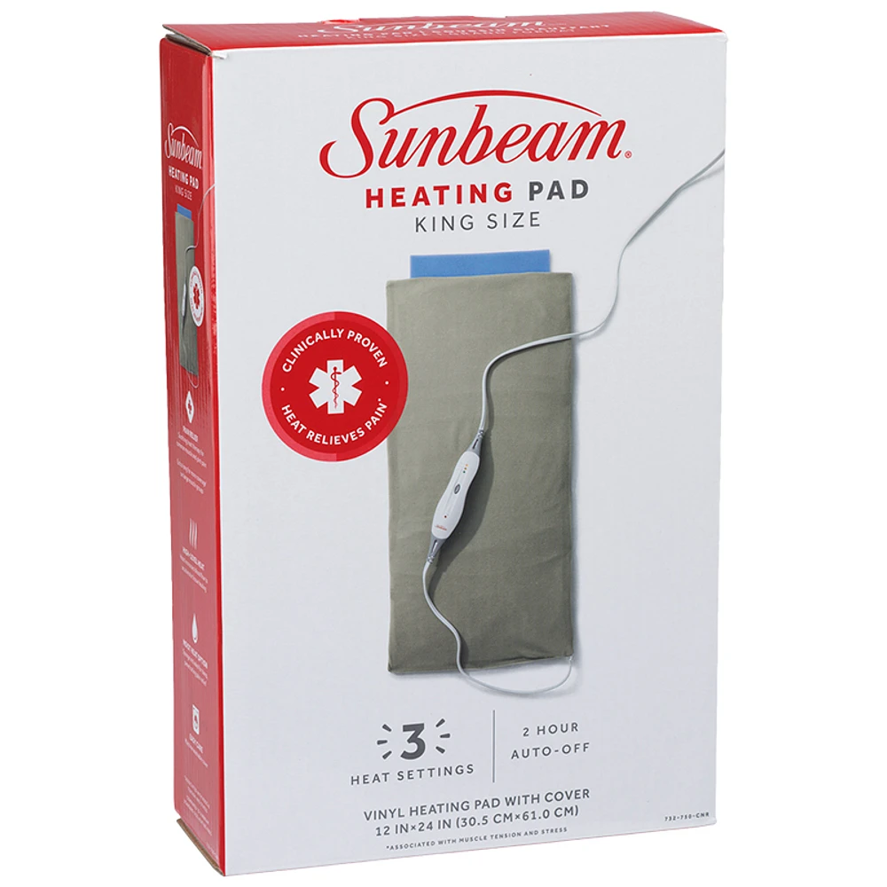 Sunbeam Heating Pad - King Size - 2102233