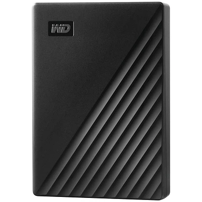 WD 5TB My Passport USB 3.2 Gen 1 Portable Storage - Black - WDBPKJ0050BBK-WESN