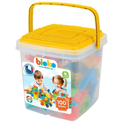 Bloko In Barrel Baby Toys - 100 pc