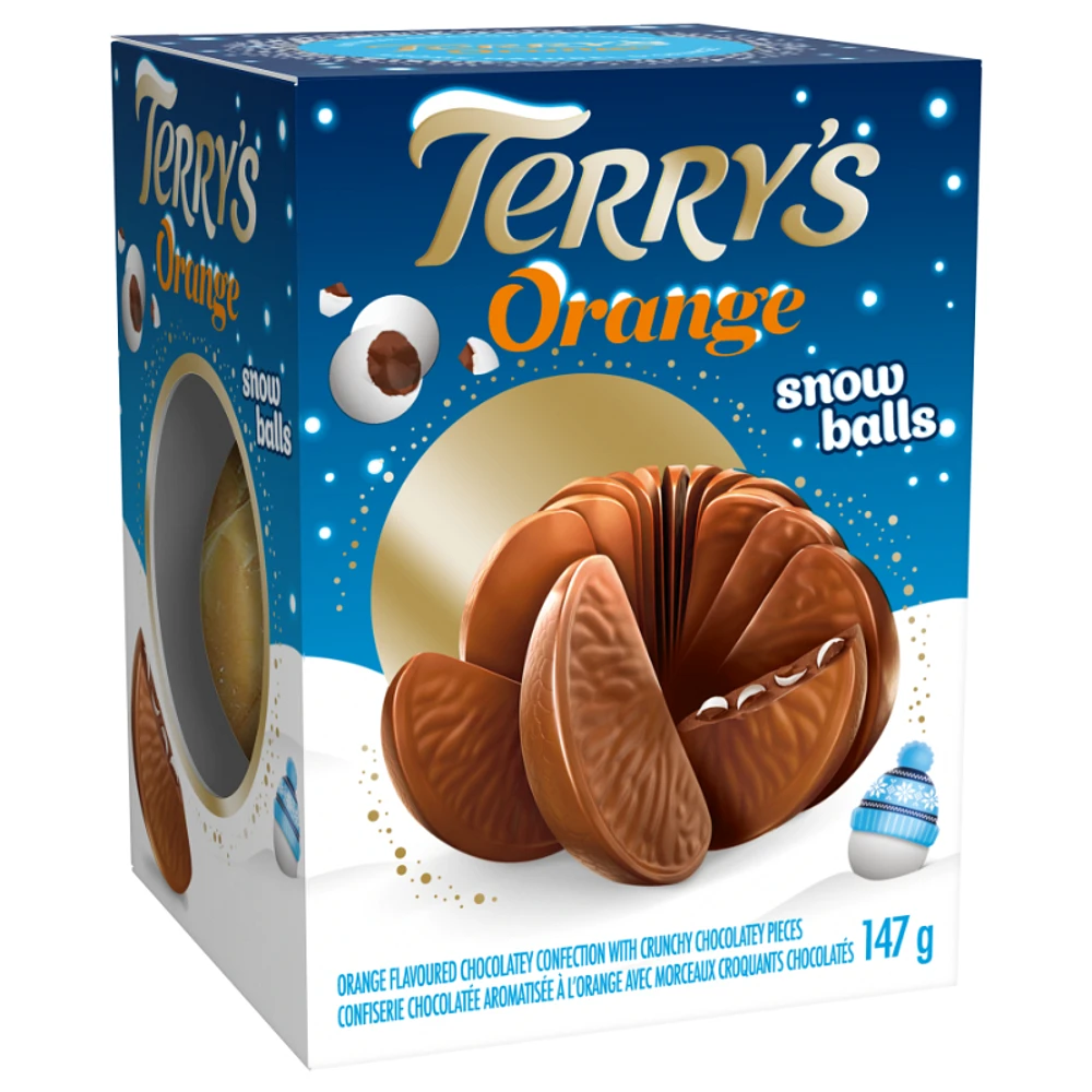 Terry's Milk Chocolate Orange Snowballs - 147g