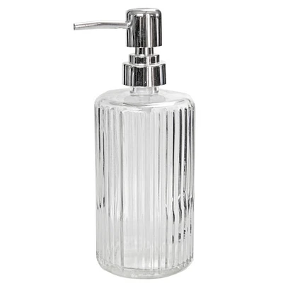 Striped Bottle with Pump - 400ml