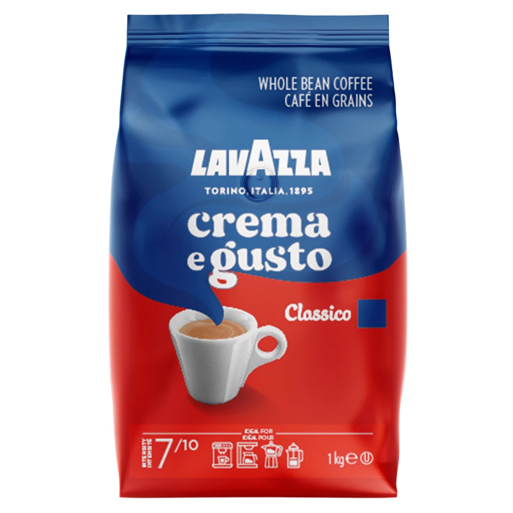 Lavazza Crema e Gusto - Whole Bean Coffee - 1kg