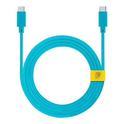 FURO USB-C to USB-C Cable - Turquoise - 3m