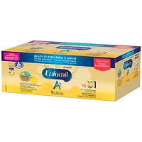 Enfamil A+ Baby Formula Ready to Feed Bottles Nipple-Ready