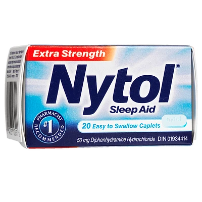 Nytol Extra Strength Sleep Aid Caplets - 50mg - 20s