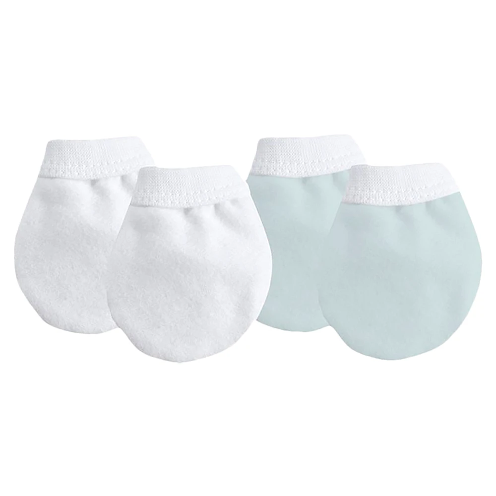 Kushies Organic Jersey No Scratch Mittens - Assorted