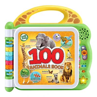 LeapFrog 100 Animals Book - English/French Edition