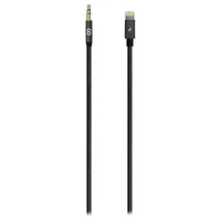 Logiix Piston Connect Lightning to Aux Cable - Black - LGX12975