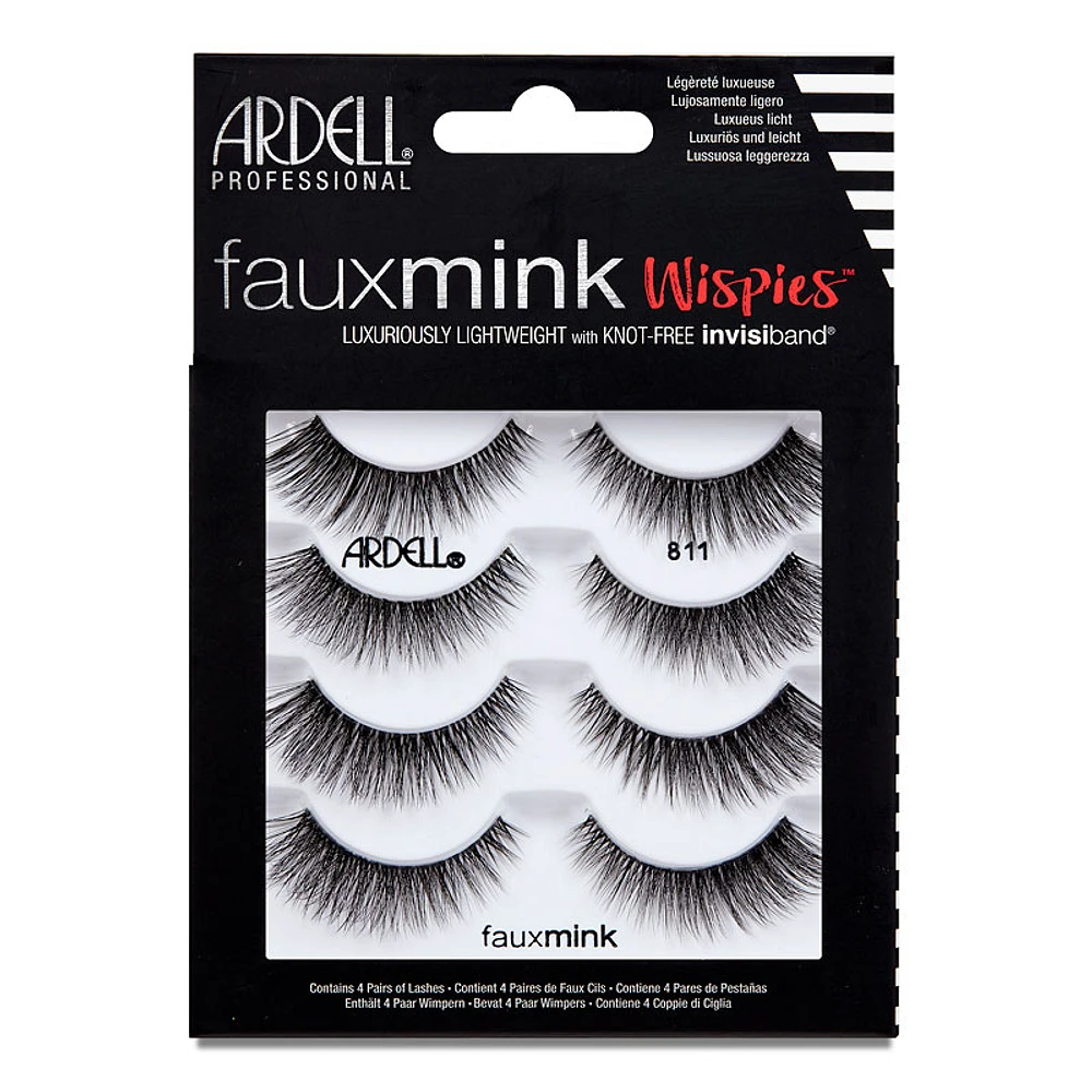 Ardell Fauxmink 811 False Lashes - 4 pack