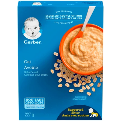 Gerber Baby Cereal with Milk - Oats - 227g