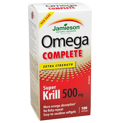 Jamieson Omega Complete Super Krill - 500mg - 100s
