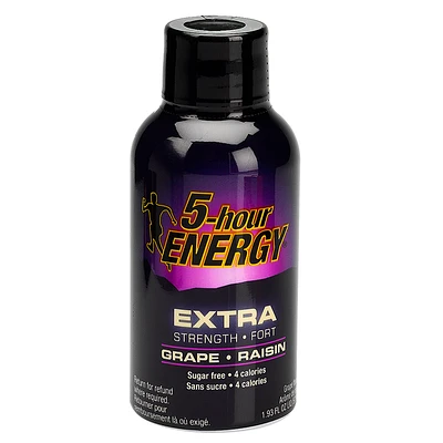 5 Hour Energy Drink - Extra Strength Grape - 57ml